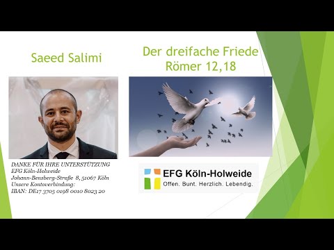 EFG Köln-Holweide | Gottesdienst | Saeed Salimi