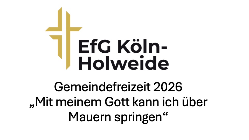 Gemeindefreizeit 2026